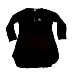 Used Calvin Klein Shirt Woman Large Sleepshirt